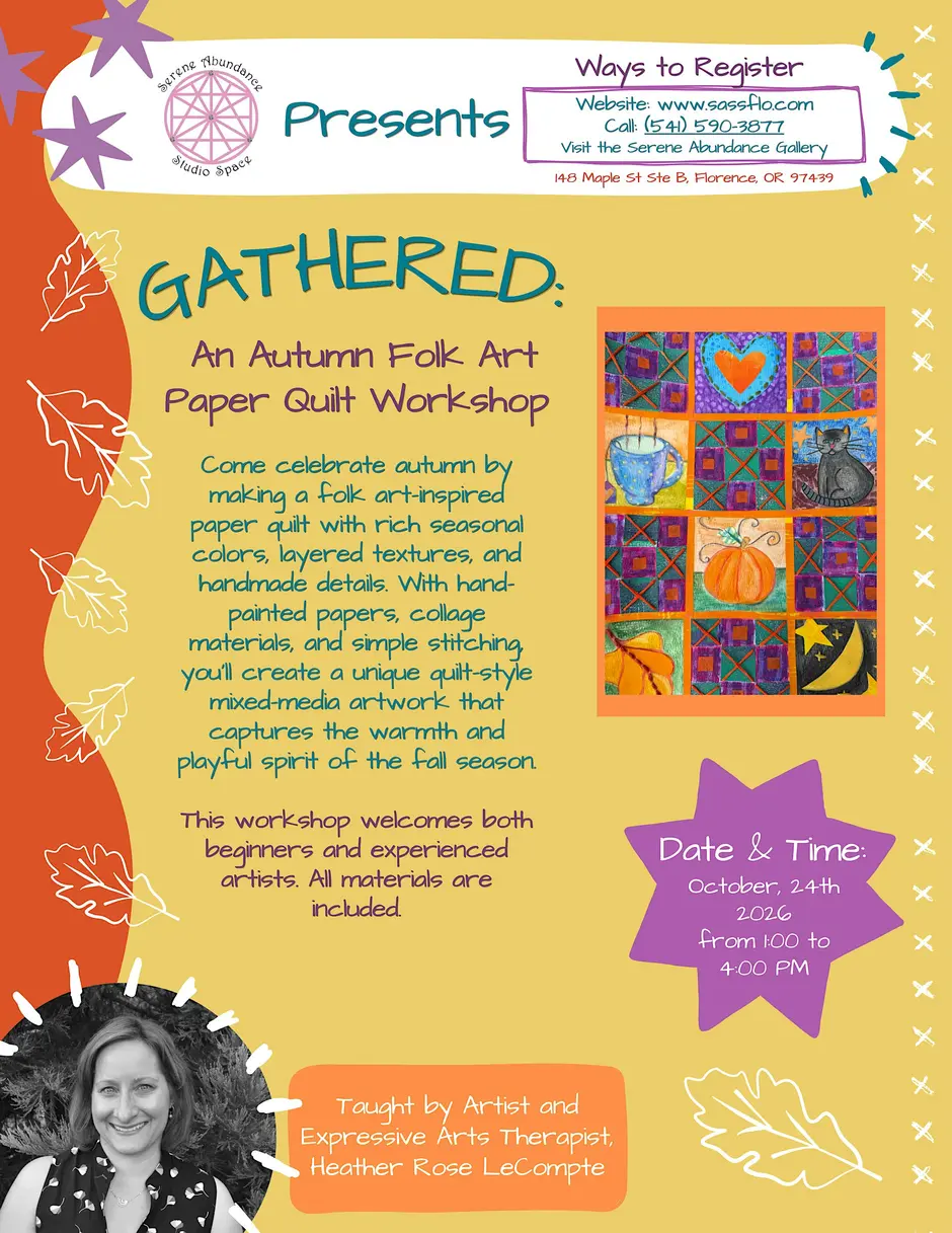 GATHERED Workshop Early Bird Sale – Now thru Oct. 4